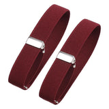 Maxbell 4 Pieces Fashion Mens Shirt Sleeve Holder Elasticated Armbands
