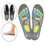 Maxbell Maxbell 2 Pieces Acupressure Magnetic Massage Insoles Outdoor Pain Relief Shoe-Pad L