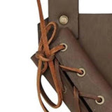 Maxbell 3xMedieval Belt Sword Sheath Dagger Rapier Waist Scabbard for Cosplay Brown