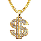 Maxbell 2xHip Hop Costume Kit Rapper Pendant Outfits Accs for Party Supplies Cosplay