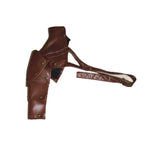Maxbell 2x1Set Gothic Steampunk Adjustable Shoulder Armor/Arm Strap Metal Decor Brown