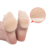 Maxbell 3x2x Cotton Women Cotton Toe Pads Pain Relief for High Heels Cushion Yellow