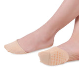 Maxbell 5x2x Cotton Women Cotton Toe Pads Pain Relief for High Heels Cushion Yellow