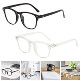 Maxbell 2 Pairs of Business  Glasses Frame Clear Lens for Sleep Better