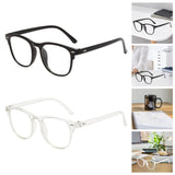 Maxbell 2 Pairs of Business  Glasses Frame Clear Lens for Sleep Better
