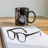 Maxbell 2 Pairs of Business  Glasses Frame Clear Lens for Sleep Better