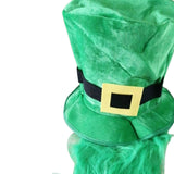 Maxbell 6pcs Mens St. Patricks Day Green Leprechaun Hat w/ Beard Irish Costume