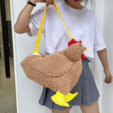 Maxbell 2xFashion Lady Vintage Handbags Animal Children Girls Animal Style Wife Khaki