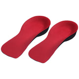 Maxbell Maxbell Comfortable 3/4 Orthotics Shoe Insoles Flat Feet for Running Walking Red M