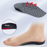 Maxbell Maxbell Comfortable 3/4 Orthotics Shoe Insoles Flat Feet for Running Walking Grey M