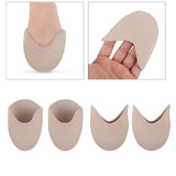 Maxbell 6x2Pieces Ballet Toe Pouches Cushion Toe Caps Soft Toe Covers Toe Protectors Long