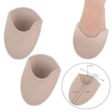 Maxbell 3x2Pieces Ballet Toe Pouches Cushion Toe Caps Soft Toe Covers Toe Protectors Long