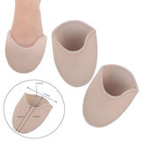 Maxbell 5x2Pieces Ballet Toe Pouches Cushion Toe Caps Soft Toe Covers Toe Protectors Long