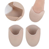 Maxbell 3x2Pieces Ballet Toe Pouches Cushion Toe Caps Soft Toe Covers Toe Protectors Long