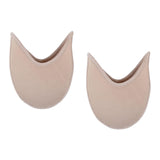 Maxbell 4x2Pieces Ballet Toe Pouches Cushion Toe Caps Soft Toe Covers Toe Protectors Short