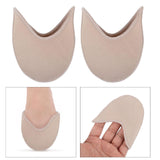 Maxbell 5x2Pieces Ballet Toe Pouches Cushion Toe Caps Soft Toe Covers Toe Protectors Short