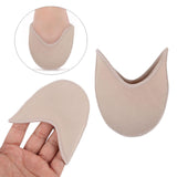 Maxbell 5x2Pieces Ballet Toe Pouches Cushion Toe Caps Soft Toe Covers Toe Protectors Short