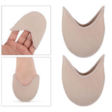 Maxbell 6x2Pieces Ballet Toe Pouches Cushion Toe Caps Soft Toe Covers Toe Protectors Short