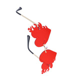 Maxbell Womens Love Heart Shape Lens Sunglasses Eyewear Eye Glasses Shades Boho