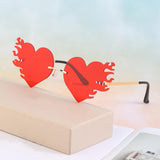 Maxbell Womens Love Heart Shape Lens Sunglasses Eyewear Eye Glasses Shades Boho