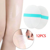 Maxbell 4xThigh Tapes Wear Resistant Transparent Anti Chafe for Outdoor Sports Fitness 12PCS