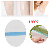 Maxbell 2xThigh Tapes Wear Resistant Transparent Anti Chafe for Outdoor Sports Fitness 12PCS