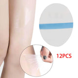 Maxbell 5xThigh Tapes Wear Resistant Transparent Anti Chafe for Outdoor Sports Fitness 12PCS