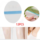 Maxbell 2xThigh Tapes Wear Resistant Transparent Anti Chafe for Outdoor Sports Fitness 12PCS