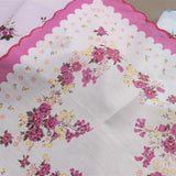 Maxbell 5x18 Pieces Women Soft Cotton Handkerchiefs Wedding Party Hankie Kerchiefs
