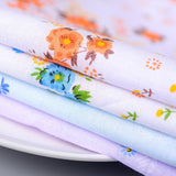 Maxbell 4x18 Pieces Women Soft Cotton Handkerchiefs Wedding Party Hankie Kerchiefs