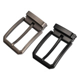 Maxbell 5xBelt Buckle Rectangular Metal 35 mm Classic Heavy Duty Pin Buckle Black