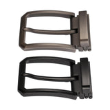 Maxbell 5xBelt Buckle Rectangular Metal 35 mm Classic Heavy Duty Pin Buckle Black