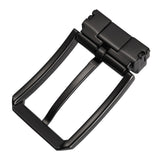 Maxbell 5xBelt Buckle Rectangular Metal 35 mm Classic Heavy Duty Pin Buckle Black