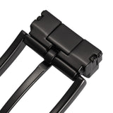 Maxbell 5xBelt Buckle Rectangular Metal 35 mm Classic Heavy Duty Pin Buckle Black