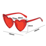 Maxbell 2xFashion Sunglasses Sun Glasses UV Protection Eyeglasses for Beach Travel Red