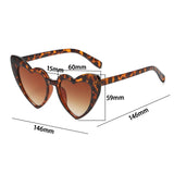 Maxbell 4xFashion Sunglasses Sun Glasses UV Protection Eyeglasses for Beach Travel Leopard Brown