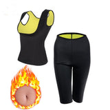 Maxbell 2xSauna suits Body Shaper Neoprene Corset Vest for Fat Burner Exercise Gym