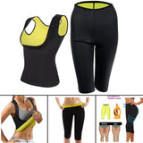 Maxbell 2xSauna suits Body Shaper Neoprene Corset Vest for Fat Burner Exercise Gym