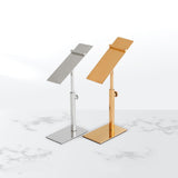 Maxbell 3xShoe Rack Adjustable Height Shoe Display Stand Shoe Riser Shoe Holder Shelf Rose Gold