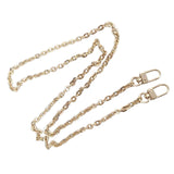 Maxbell 3xMetal Chain Strap Handle Replacement for Purse Shoulder Handbag 110cm
