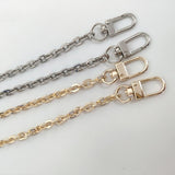 Maxbell 5xMetal Chain Strap Handle Replacement for Purse Shoulder Handbag 110cm