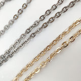 Maxbell 6xMetal Chain Strap Handle Replacement for Purse Shoulder Handbag 120cm