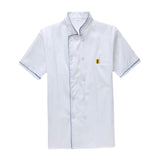 Maxbell 3xChef Coat Catering Workwear Barista Adult Sweat Absorbing Cook Uniform