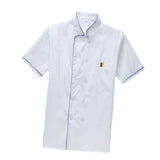 Maxbell 2xChef Coat Catering Workwear Barista Adult Sweat Absorbing Cook Uniform