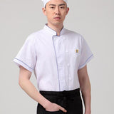 Maxbell 4xChef Coat Catering Workwear Barista Adult Sweat Absorbing Cook Uniform
