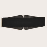 Maxbell 2xFashion Women Corset Belt Leather Studded Waist Belt Female Dress Waistband