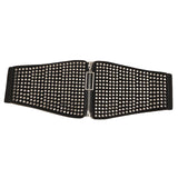 Maxbell 2xFashion Women Corset Belt Leather Studded Waist Belt Female Dress Waistband