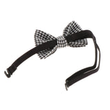 Maxbell Toddler Kids Suspenders and Bow Tie Set 4 Clips Y Back Elastic Brace Black