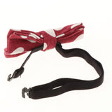 Maxbell Toddler Kids Suspenders and Bow Tie Set 4 Clips Y Back Elastic Brace Red