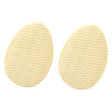 Maxbell 2xNon Slip Shoe Pads Self Adhesive Rubber for High Heels Round Head Apricot